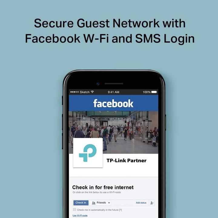 Immagine prodotto TP-Link Punto di accesso wireless N da parete