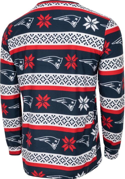 Produktbild Foco NFL Winter XMAS Pyjama Schlafanzug New England Patriots - L (L)