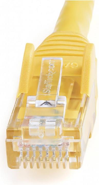 Actual product image StarTech 0.5M YELLOW CAT6 PATCH CABLE (UTP, CAT6, 0.50 m)