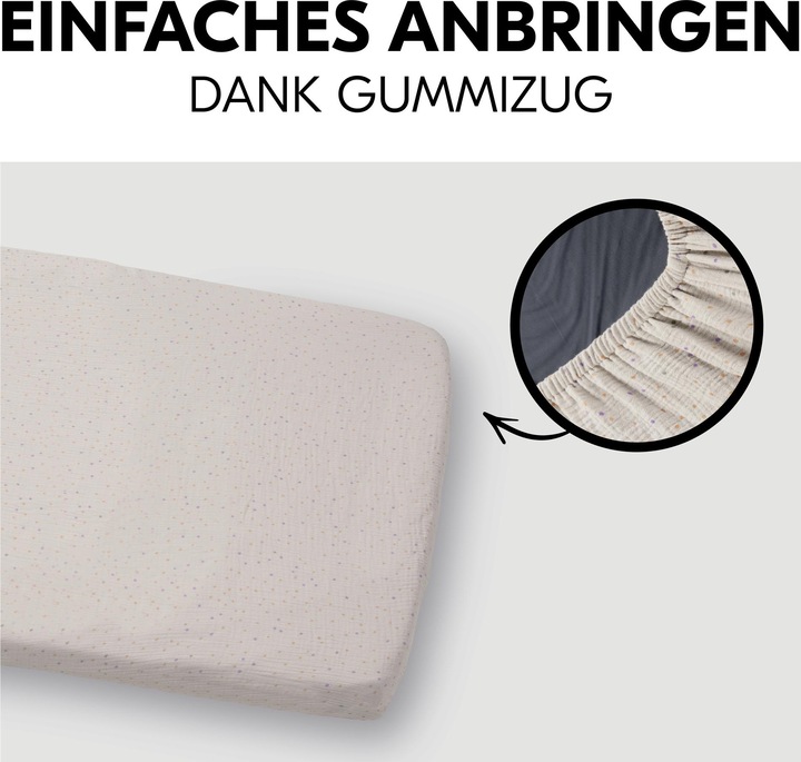 Image du produit Hauck Drap-housse pour matelas de voyage