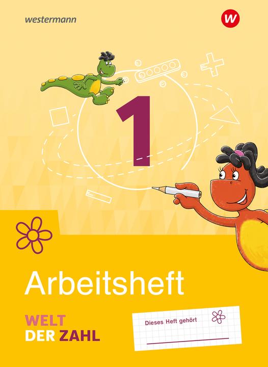 Produktbild Welt der Zahl 1. Arbeitsheft. Allgemeine Ausgabe (Deutsch, Gerhild Träger, Thomas Rottmann, 2020)