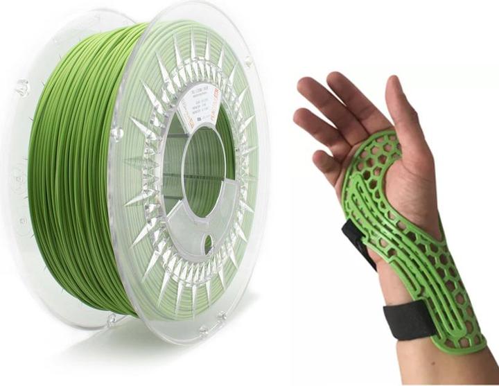 Copper 3D COPPER3D Filament PLA PLACTIVE AN1 antibacterial grün 0.75kg 1.75mm (PLA, 1.75 mm, 750 g, Grün)