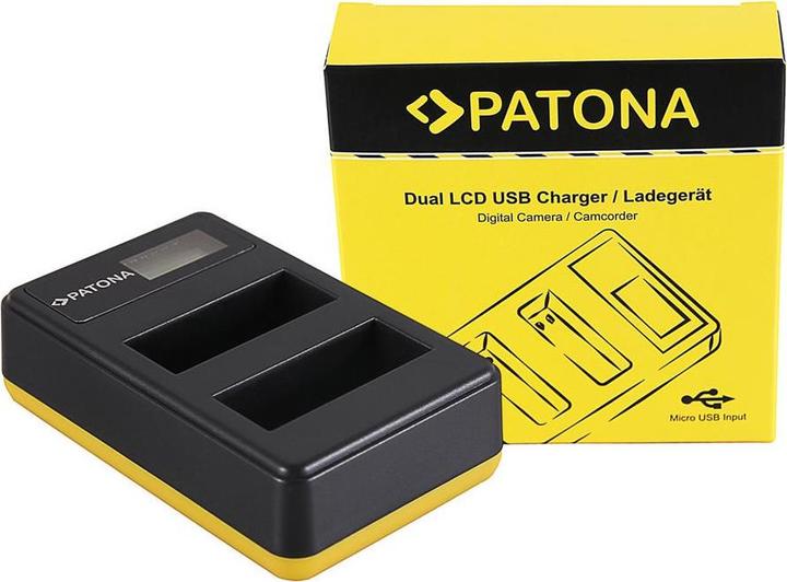 Produktbild Patona Dual LCD USB Ladegerät Nikon EN-EL14 (Kamera Akku Ladegerät)