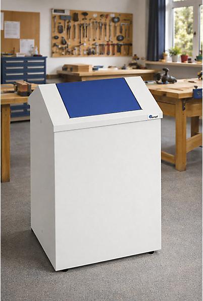 Image du produit Collecteur de laine, capacité 45 l, gris clair / bleu gentiane. (45 l)