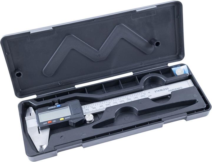 Produktbild Dönges Digital-Messchieber, LCD-Anzeige, CE, Messbereich 150 mm, 6 " (15 cm)