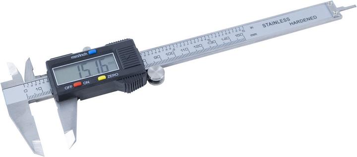Produktbild Dönges Digital-Messchieber, LCD-Anzeige, CE, Messbereich 150 mm, 6 " (15 cm)