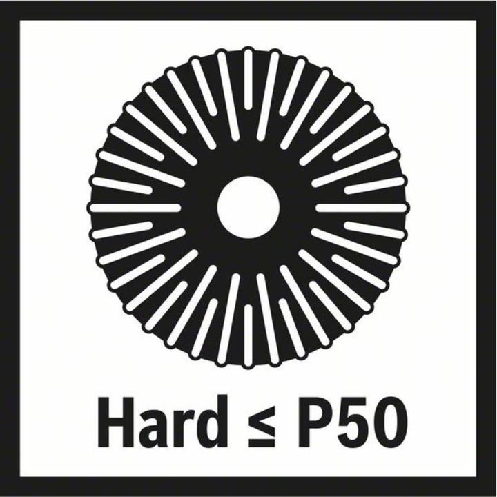 Actual product image Bosch Professional Zubehör PRO Backing Pad hard, 115 mm, M14, hard (P50)