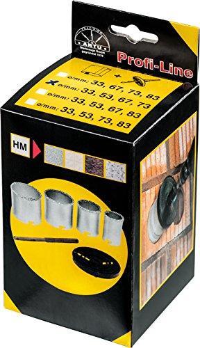 Immagine prodotto Dönges Seghe a tazza con rivestimento in tungsteno sinterizzato - set di 6 pezzi. (33 mm, 67 mm, 73 mm)
