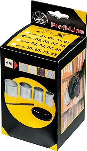 Immagine prodotto Dönges Seghe a tazza con rivestimento in tungsteno sinterizzato - set di 6 pezzi. (33 mm, 67 mm, 73 mm)