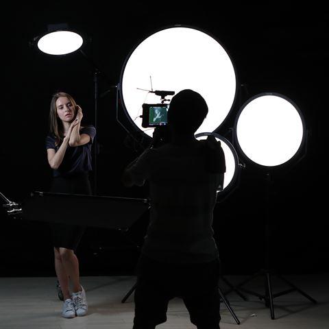 Image du produit Falcon Eyes Lampe LED bicolore Sophiez SO-28TD sur 230V (éclairage de studio)