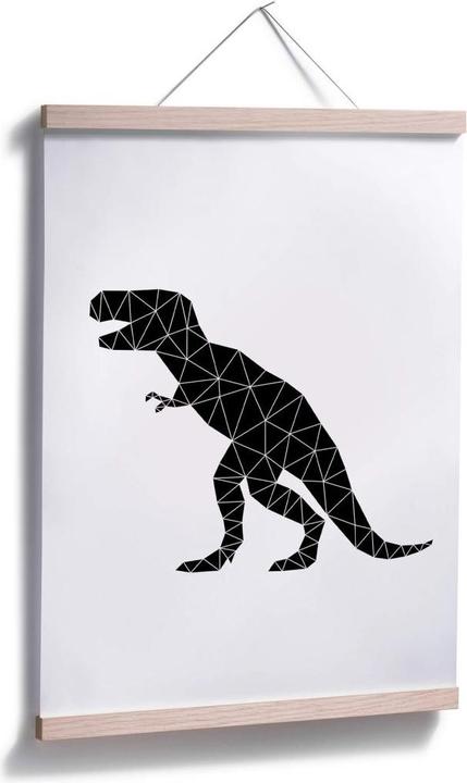 Actual product image Trenddeko Geometric Dinosaur T-Rex (80 x 100 cm)