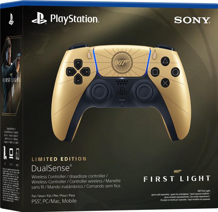 Actual product image Sony DualSense wireless controller - 007 First Light Limited Edition (PC, PS5)