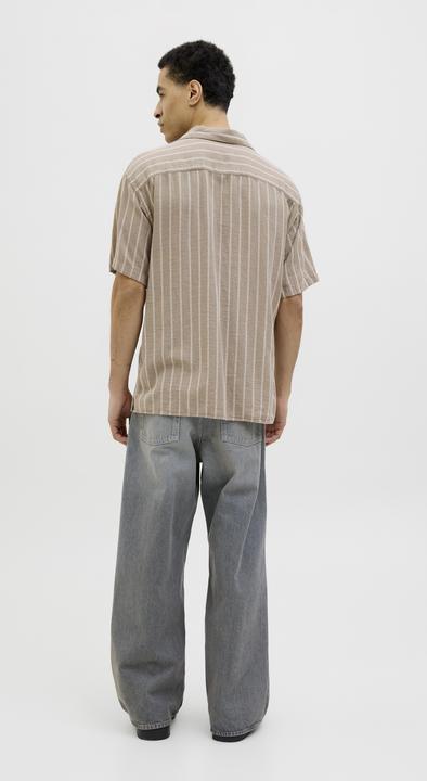 Actual product image Jack & Jones Jjeenzo Stripe Resort Shirt Ss Sn (M)