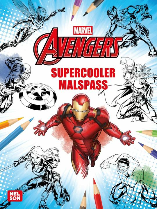 Actual product image Avengers: Super cool colouring fun