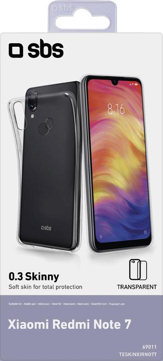 Actual product image SBS Cover (Xiaomi Redmi Note 7)