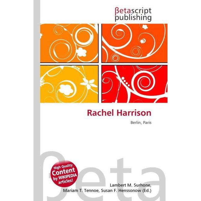 Rachel Harrison, Fachbücher