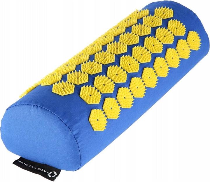 Produktbild HMS Massage-Akupressurmatte und Kissen-Set Premium AKM01, dunkelblau