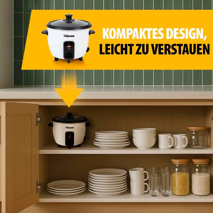 Image du produit Tristar RK-6142 Reiskocher mit Warmhaltefunktion