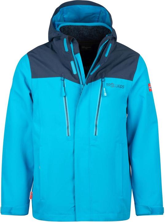 Trollkids Kid's Preikestolen 3in1 Jacket (164)