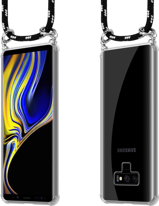 Produktbild Cadorabo TPU Handy Kette SILBER Cover