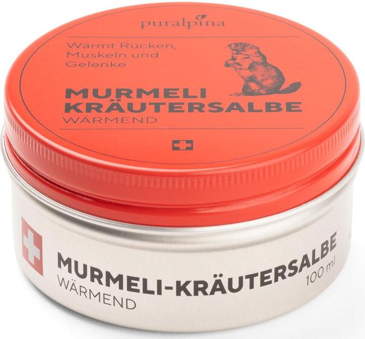 Immagine prodotto Puralpina Unguento a base di erbe Murmeli che riscalda (1 x, 100 ml, 100 g)