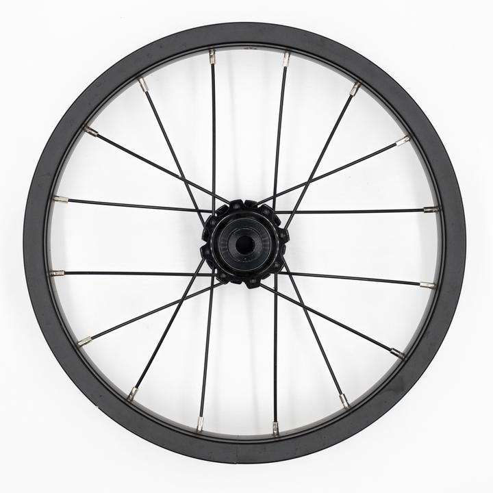 Actual product image Kids Ride Shotgun Dirt Hero Wheel Assembly 14" Front, Dirt Hero wheel (Wheelset, 14")