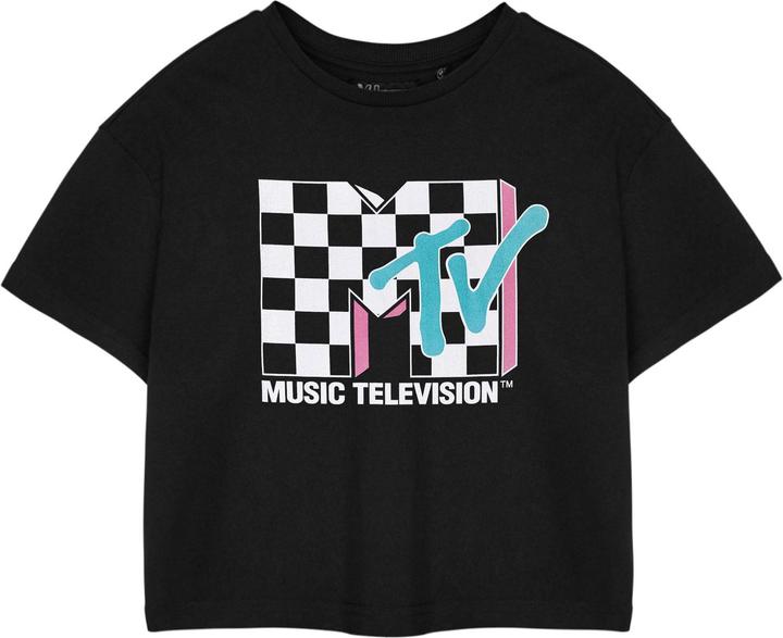 Produktbild MTV kurzes TShirt Logo kurzärmlig (L)