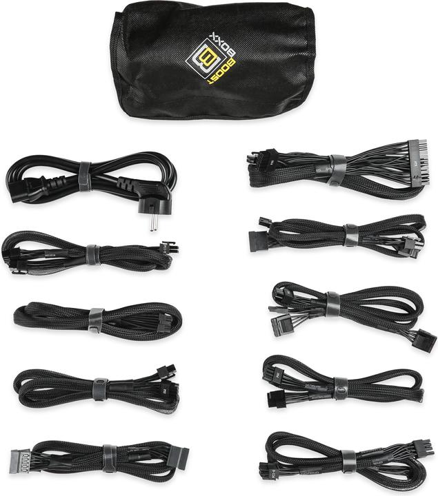Actual product image CSL 1200 Watt BoostBoxx Power Boost, Full-Modular, 92% Effizienz, 80 Plus Platinum zertifiziert (1200 W)