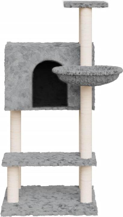 Actual product image vidaXL Kratzbaum (108.50 cm, Light grey)