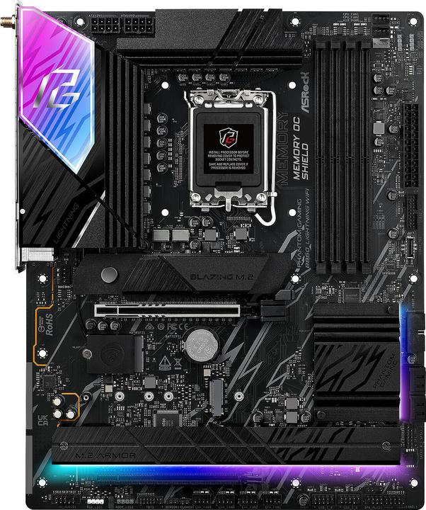 Produktbild AsRock B860 Lightning WiFi DDR5 S retail (LGA 1851, Intel B860, ATX)