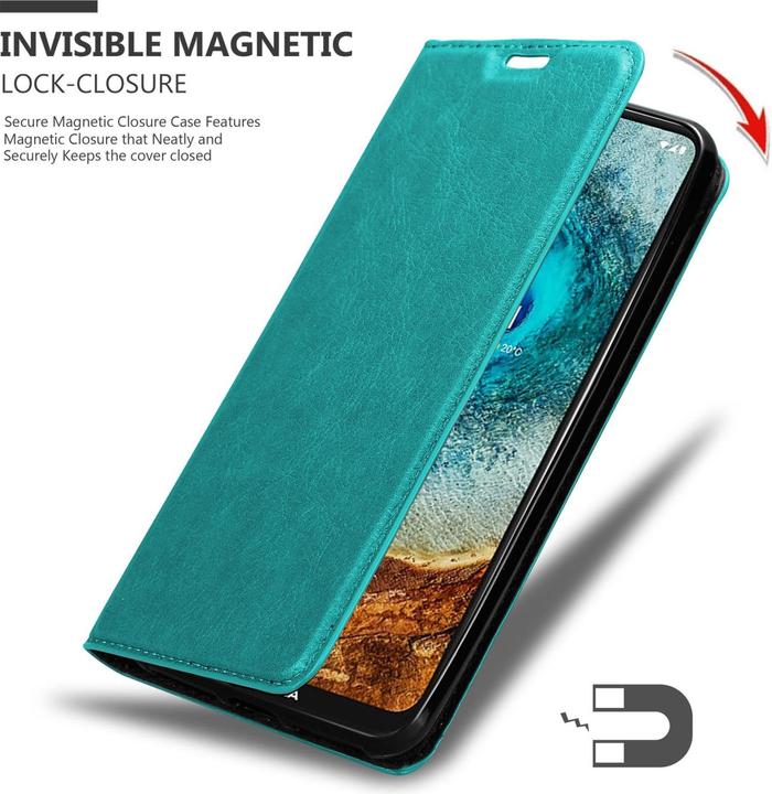 Actual product image Cadorabo Book Invis. Magnet sleeve (Nokia X20, Nokia X10)