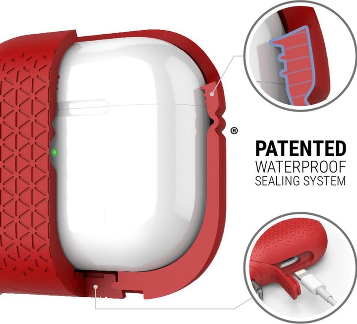 Produktbild Catalyst Wasserdichte Vibe-Schutzhülle für AirPods, Rot (Kopfhörer Tasche)