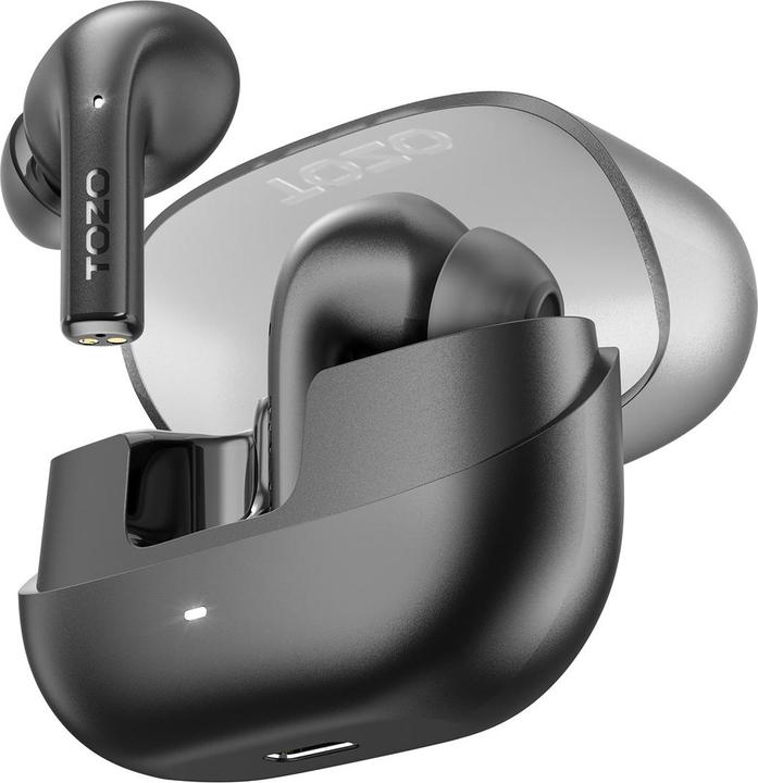 Actual product image Tozo Agile Nova Black True Wireless Stereo (TWS) USB Typ-C Bluetooth In-Ear Headset Schwarz (No noise cancelling, 7 h, Wireless)