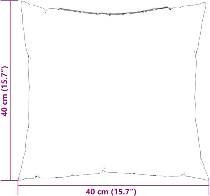 Produktbild vidaXL Sofakissen (40 x 40 cm)