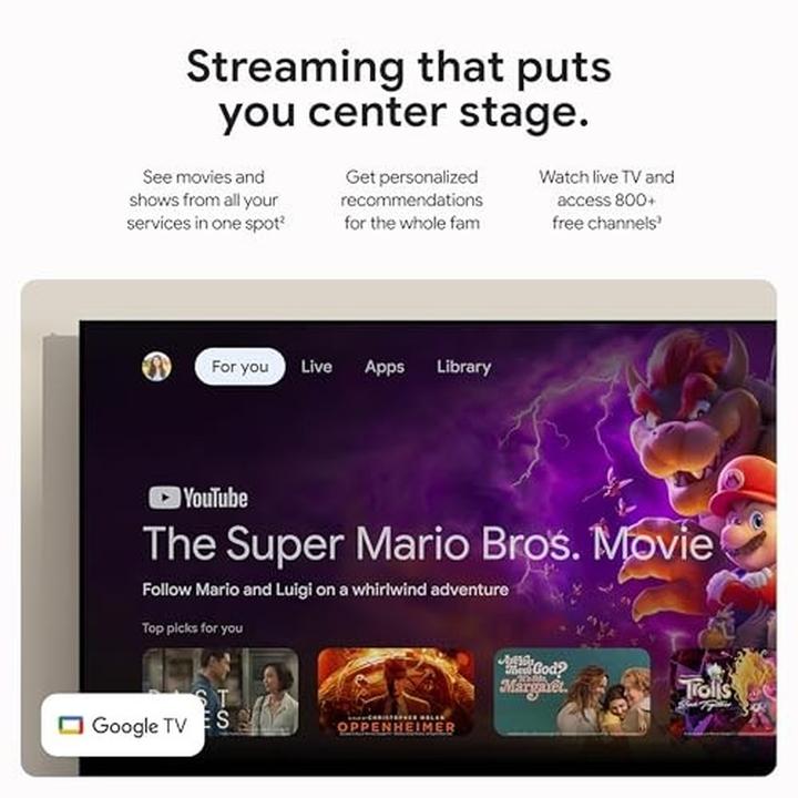 Actual product image Google TV Streamer 4K (32 GB)