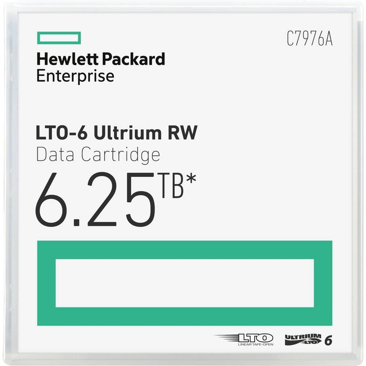 Image du produit HPE C7976a (LTO-6 Ultrium, 2500 Go)