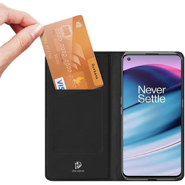 Thumbnail - Dux Ducis Skin Pro Series Bookcover (OnePlus Nord CE), Smartphone Hülle, Schwarz