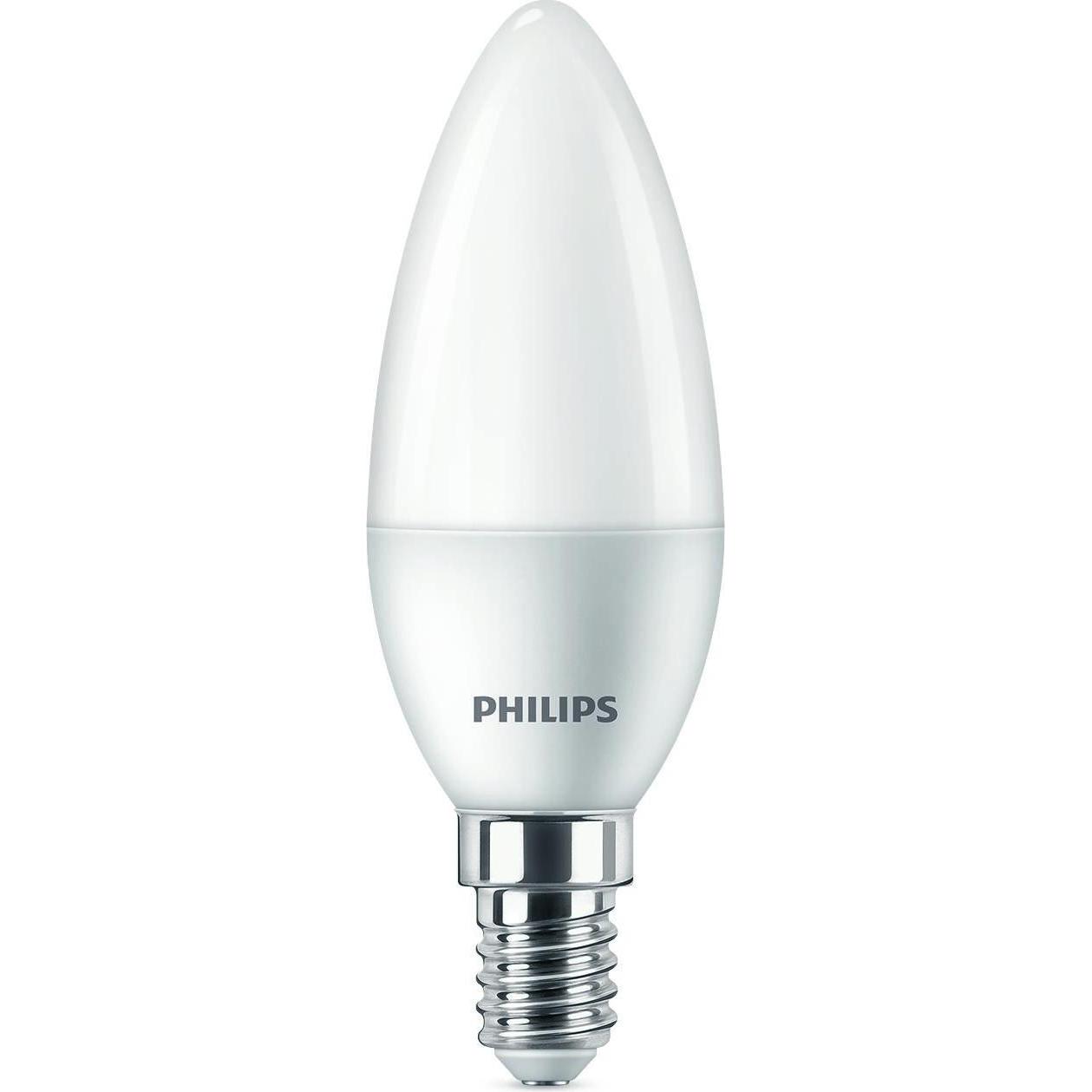 Philips, Leuchtmittel, LED Lampe (E14, 4.90 W, 470 lm, 6 x, F)