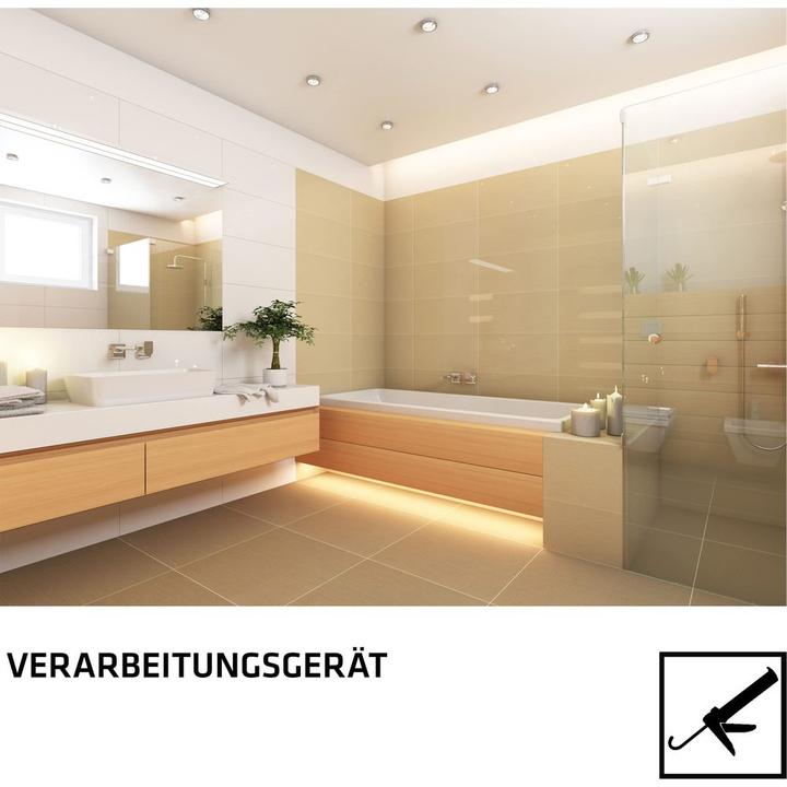 Actual product image Sika Sikasil-C (0.36 kg, Black, 300 ml)