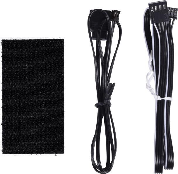 Actual product image Alphacool Core 6x 4-Pin PWM/ARGB Hub/Splitter - black (6 Fan)
