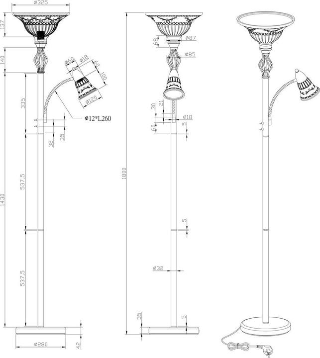 Produktbild Trio Rustica (E27)