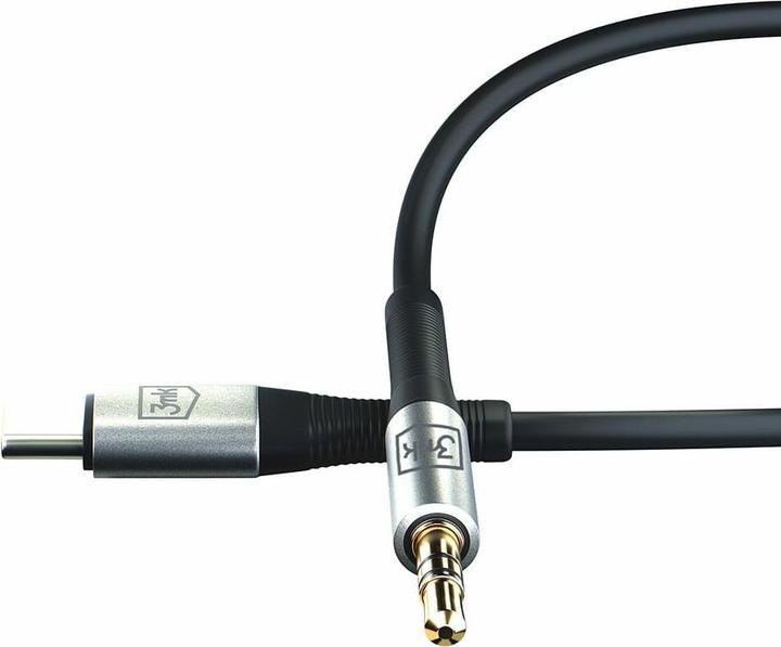 Image du produit 3MK USB C — 3.5mm Klinke (1 m, Jack 3,5 mm (AUX))