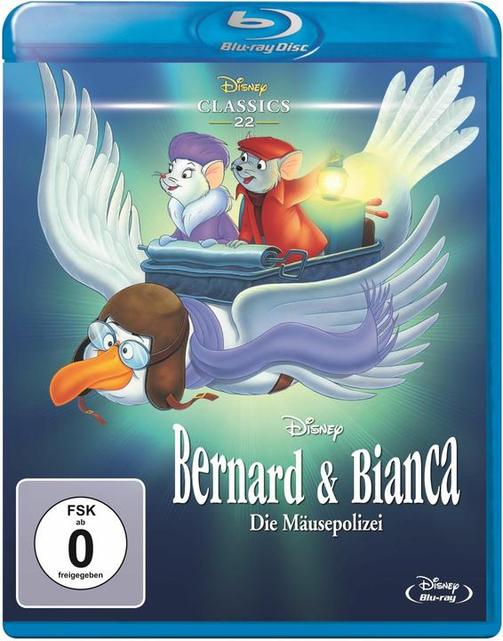 Disney Interactive Studios Bernard & Bianca - La polizia dei topi (Blu-ray, 1977, Tedesco)