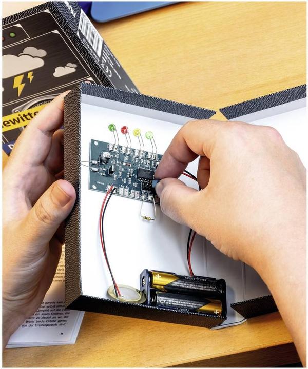 Productafbeelding Franzis Doe-het-zelf onweer alarm