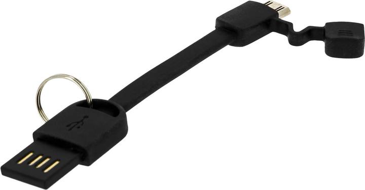 Produktbild Moxie Micro-USB Mini Schlüsselanhängerkabel (0.10 m)