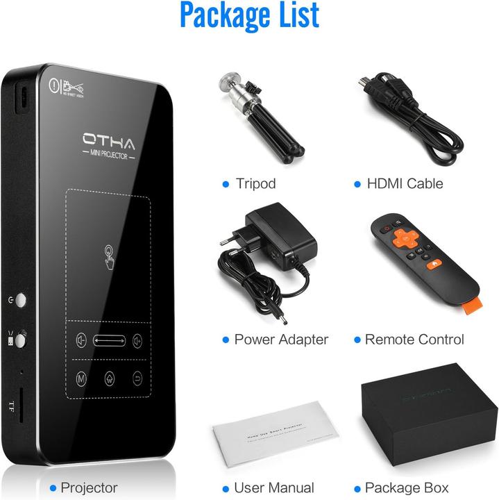 Actual product image Otha D05E (Full HD, 150 lm, 1 - 3:1)