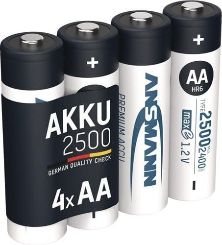 Productafbeelding Ansmann AA (4 Pcs., AA, 2500 mAh)