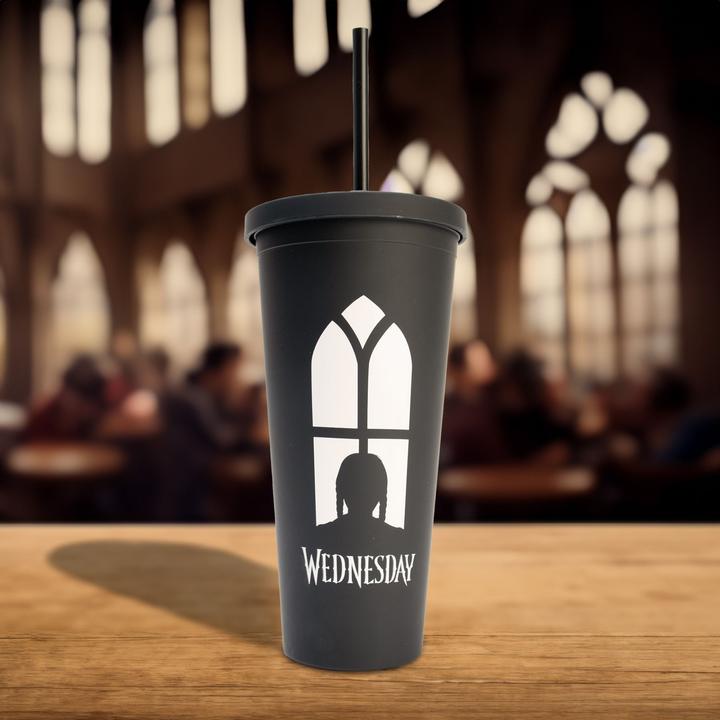 Produktbild Thumbs Up Wednesday - Becher mit Strohhalm (0.60 l)