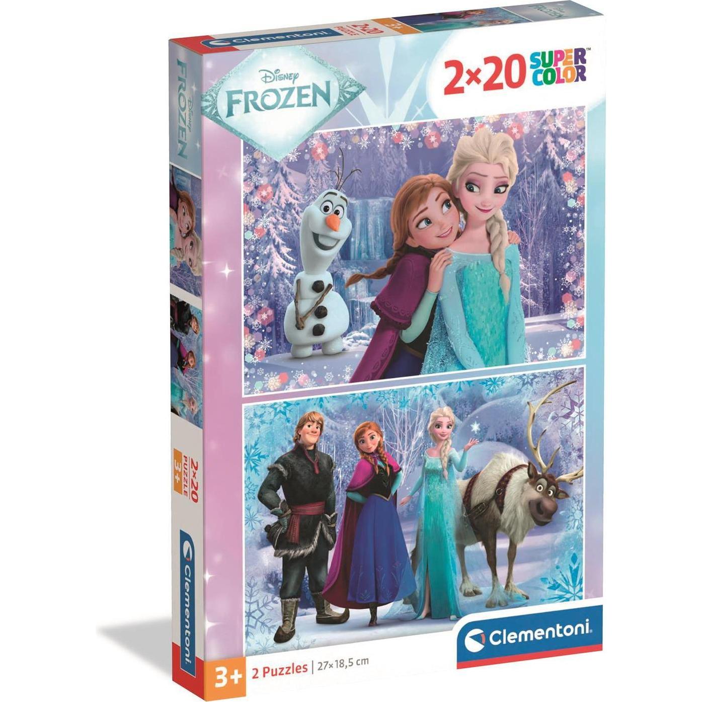 Clementoni Multicolore Puzzle Frozen X Teilig (20 Pezzi)