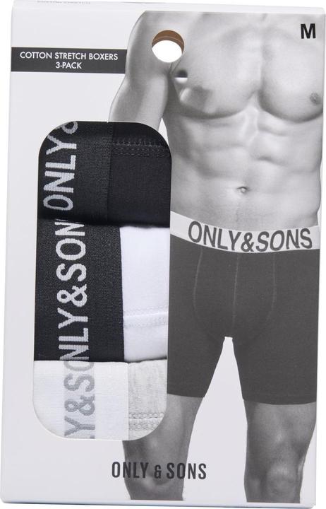 Produktbild Only & Sons Onsbasic Solid Boxer 3pack Noos (XL, 3er Pack)